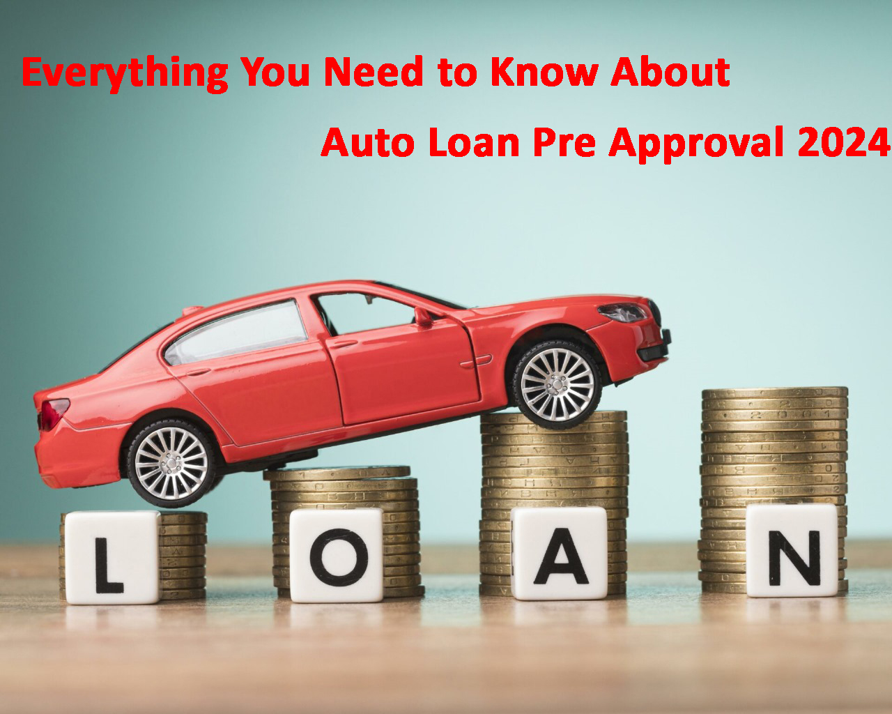 auto loan pre approval