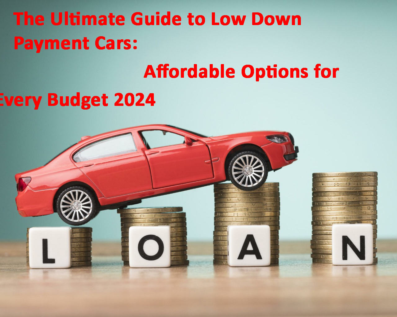 low down payment cars